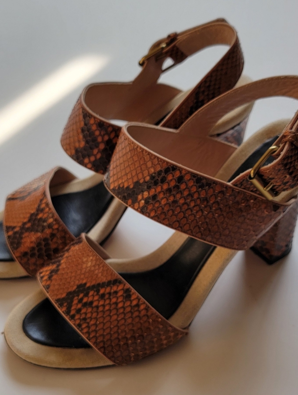 Celine Paris heels sandals Sz 36 - Picture 9 of 10